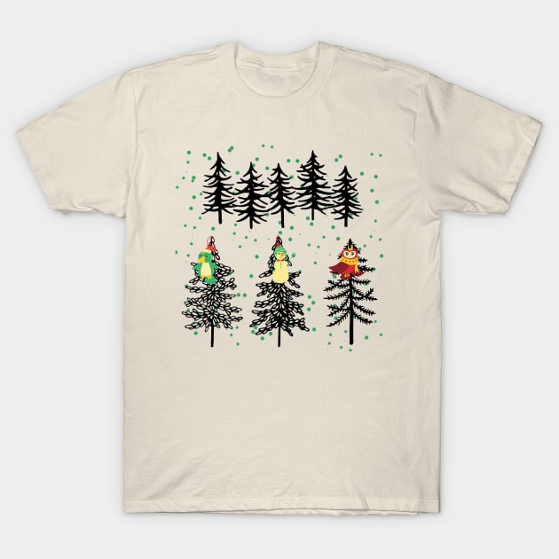 Pine tree T-Shirt by  Suchalee